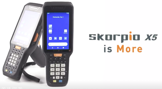 重磅來襲|Skorpio X5移動(dòng)終端 - 增強(qiáng)可追溯性，提高生產(chǎn)力！