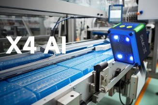 東集X4 AI工業(yè)讀碼器高速讀取鋁塑膜噴碼，助力鋰電池高效產線